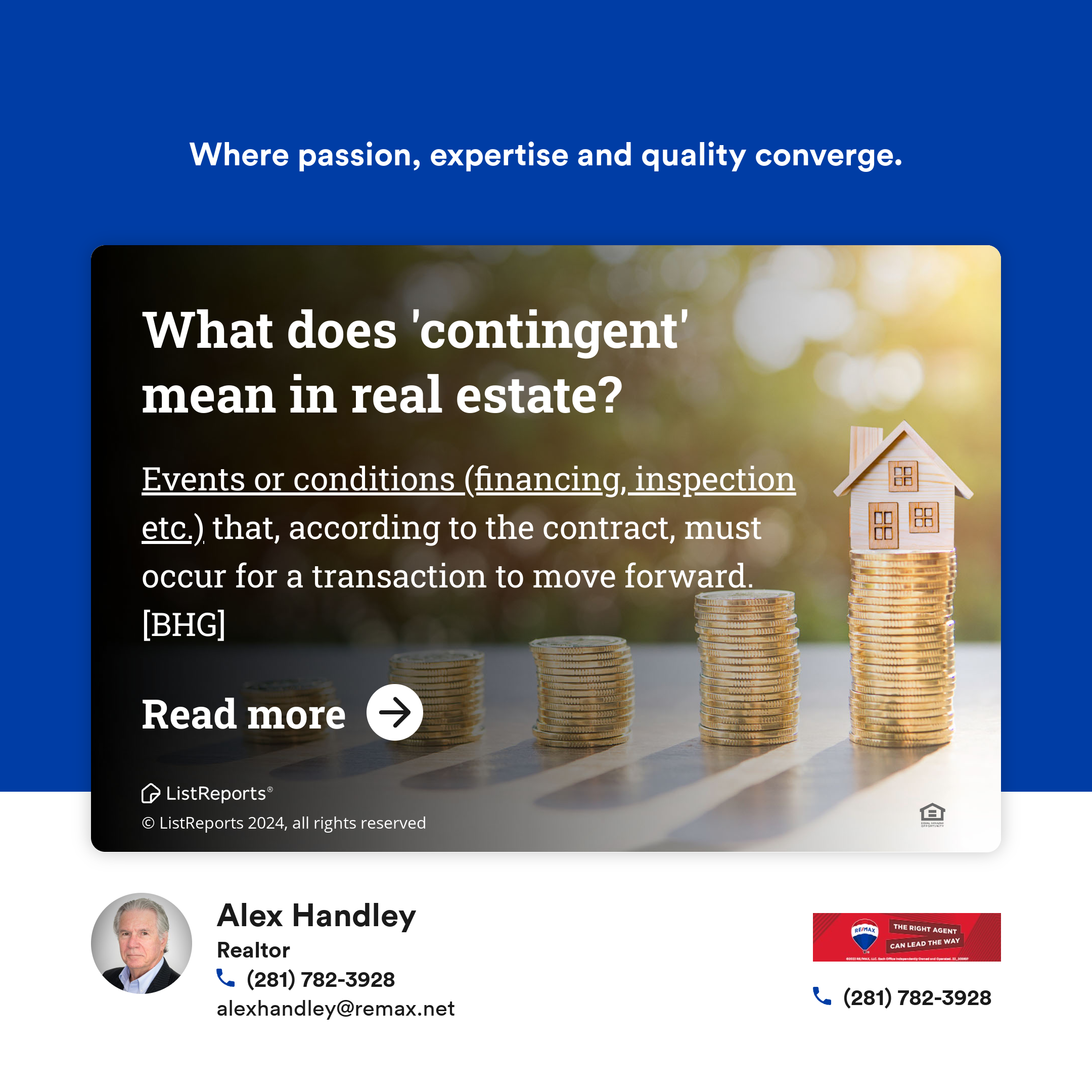 What Does Contingent Mean In Real Estate