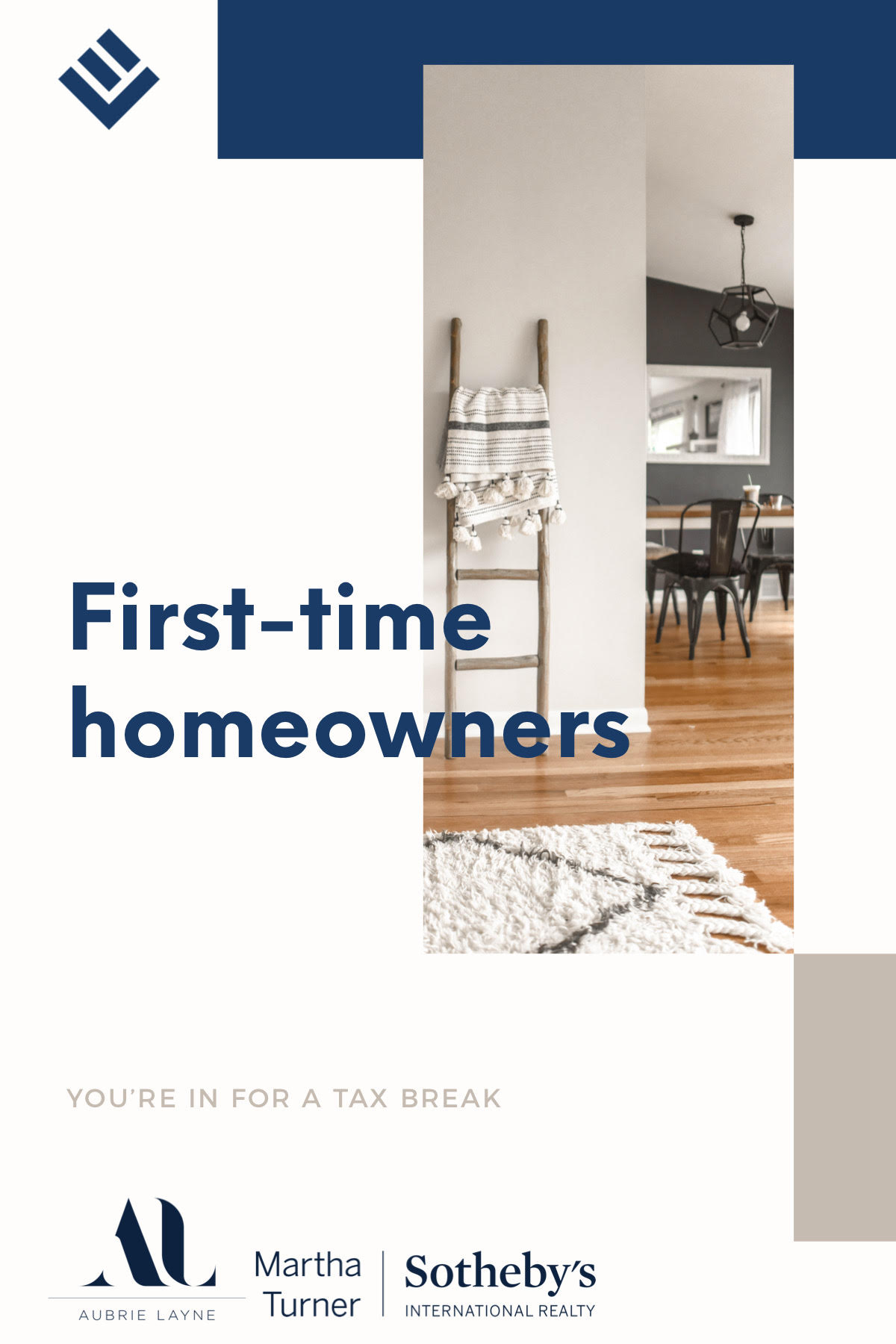 First time homeowner graphic