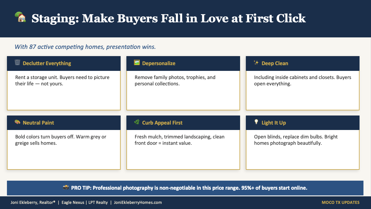 Staging: Make buyer Fall in Love At First Click